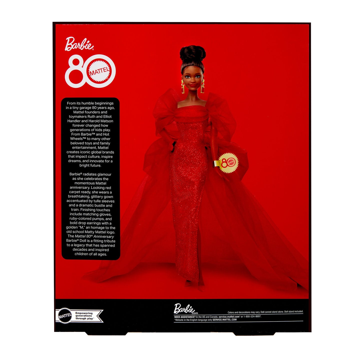 Barbie Mattel 80th Anniversary Doll – Brunette